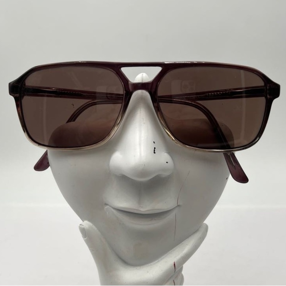 Vintage Oliver Winston OW98 Brown Pilot Sunglasses Frames